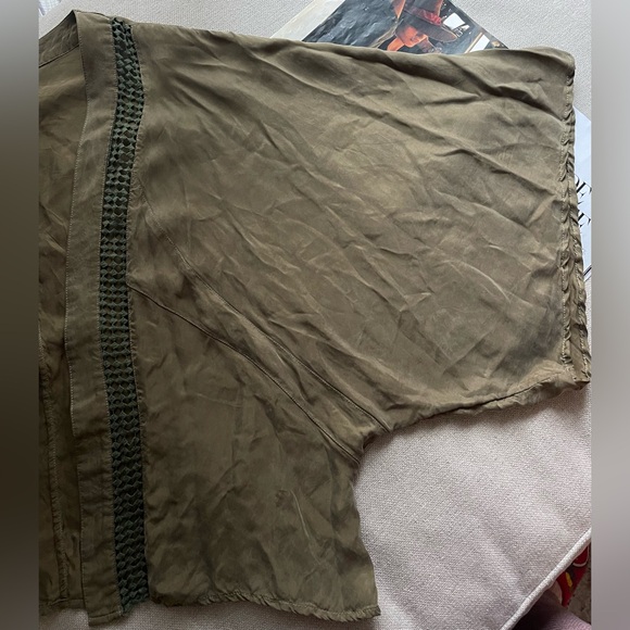 Free People Catalina Kimono In Olive / Army Green OS - Picture 7 of 12
